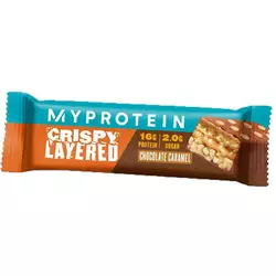 Хрустящий многослойный батончик, Crispy Layered Bar, MyProtein  58г Шоколад-карамель (14121013)