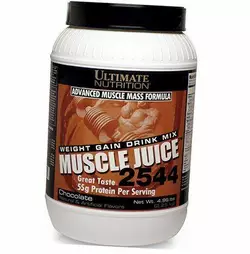 Гейнер, Muscle Juice 2544, Ultimate Nutrition  2250г Шоколад (30090002)