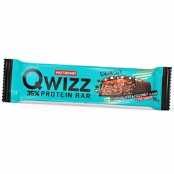 Белковый Батончик, Qwizz Protein Bar, Nutrend  60г Шоколад с кокосом (14119021)