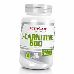 Л Карнитин с Аминокислотами, L-Carnitine 600, Activlab  60капс (02108006)