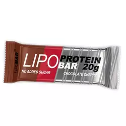 Протеиновый батончик, Protein Bar, LipoBar  50г Шоколад-вишня (14627001)