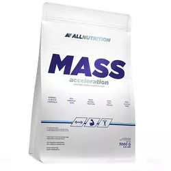 Белково углеводная смесь, Mass Acceleration, All Nutrition  3000г Латте шоколад (30003002)