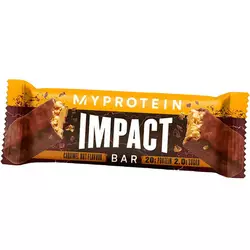 Батончик с высоким содержаниям белка, Impact Protein Bar, MyProtein  64г Карамель с орехами (14121011)