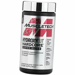Жиросжигатель, Термогеник, Hydroxycut Hardcore Super Elite, Muscle Tech  120капс (02098014)