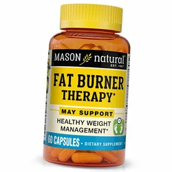 Комплексный Жиросжигатель, Fat Burner Therapy, Mason Natural  60капс (02529001)