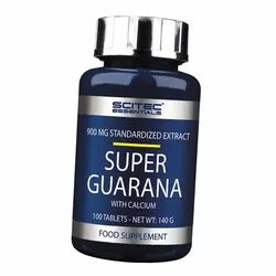 Гуарана таблетки, Super Guarana, Scitec Essentials  100таб (11170001)