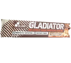 Протеиновый батончик с низким содержанием сахара, Gladiator, Olimp Nutrition  60г Шоколад (14283003)