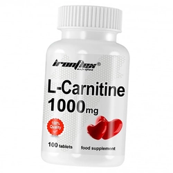L-Карнитин Тартрат, L-Carnitine 1000, Iron Flex  100таб (02291002)