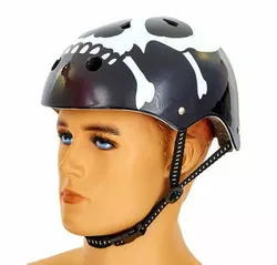 Шлем для экстремального спорта SK-5616 Zelart  L Черно-белый (60363010)