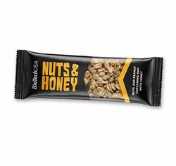 Протеиновый батончик с орехами и медом, Nuts & Honey, BioTech (USA)  35г (14084009)