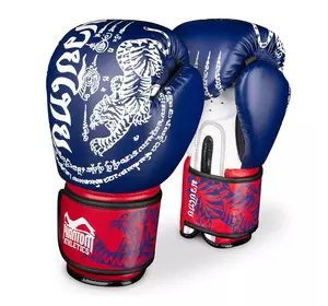 Боксерские перчатки Muay Thai PHBG2496 Phantom  12oz Сине-красный (37621036)