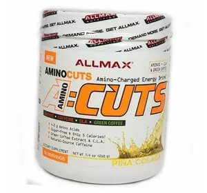 Жиросжигатель с Аминокислотами, Aminocuts, Allmax Nutrition  210г Пина-колада (02134013)
