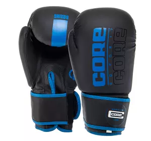 Перчатки боксерские BO-8540 Core  10oz Черно-синий (37568006)
