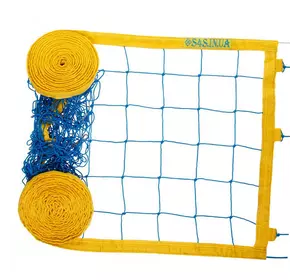 Сетка для волейбола Элит 15 Норма SO-9555 S4S   Сине-желтый (57453016)