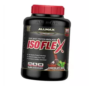 Чистый изолят сывороточного протеина, Isoflex, Allmax Nutrition  907г Черничный маффин (29134005)