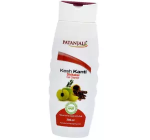 Шампунь Шикакай, Kesh Kanti Shikakai Hair Cleanser, Patanjali  200мл  (43635016)