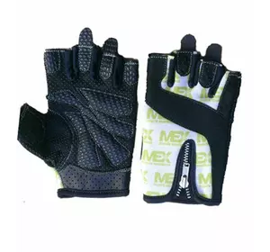 Перчатки для спорта женские Smart Zip Mex Nutrition  XS Черно-зеленый (07114004)