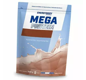 Протеин наращивания мышечной массы, Mega Protein 80, Energy Body  500г Клубника (29149003)