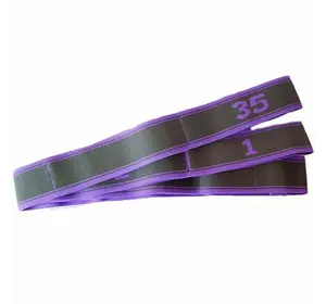 Резинка для фитнеса и спорта (лента эспандер) MS 2238 Profi    Серо-фиолетовый (56394017)