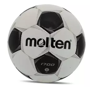 Мяч футбольный F5P1700 Molten  №5 Бело-черный (57483072)