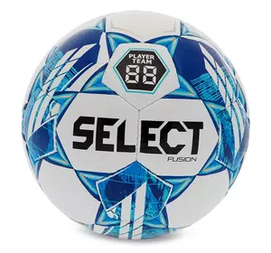 Мяч футбольный Fusion V23 FUSION-4WB Select  №4 Бело-синий (57609019)