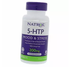 Гидрокситриптофан, 5-HTP 200, Natrol  30таб (72358017)