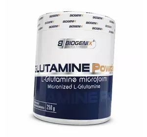 Микронизированный L-глютамин, Glutamine powder, Biogenix  250г (32410001)