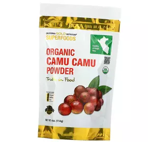 Органический порошок из каму-каму, Organic Camu Camu Powder, California Gold Nutrition  114г (71427031)