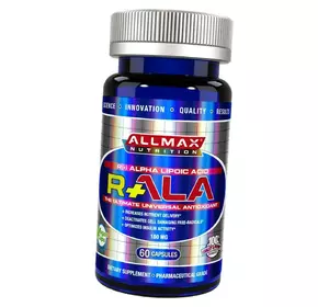 R-Альфа-липоевая кислота, R-ALA, Allmax Nutrition  60капс (70134001)