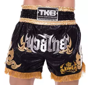 Шорты для тайского бокса и кикбоксинга TKTBS-062 Top King Boxing  XS Черный (37551087)