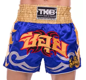Шорты для тайского бокса и кикбоксинга TKTBS-049 Top King Boxing  XL Синий (37551086)
