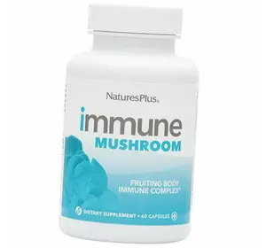 Грибной комплекс для иммунитета, Immune Mushroom, Nature's Plus  60капс (71375049)