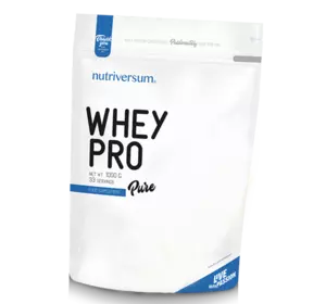 Сывороточный протеин, Whey Pro, Nutriversum  1000г Шоколад с лесным орехом (29306002)