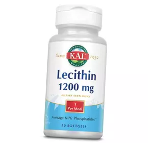 Соевый Лецитин, Lecithin 1200, KAL  50гелкапс (72424008)