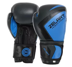 Перчатки боксерские Contender 2.0 VL-8202 Zelart  10oz Серо-голубой (37429389)