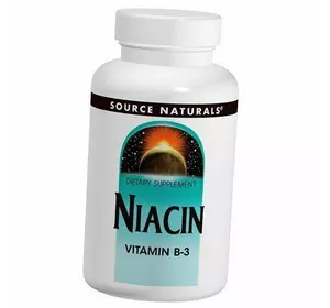 Ниацин, Niacin 100, Source Naturals  100таб (36355115)