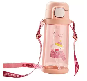 Бутылка для воды KXN-1219 Casno  690мл Розовый (09481034)