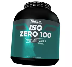 Сывороточный протеин, Iso Zero 100, Tesla Nutritions  2000г Страчателла (29580003)