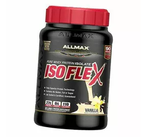 Чистый изолят сывороточного протеина, Isoflex, Allmax Nutrition  907г Ваниль (29134005)