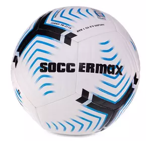 Мяч футбольный Hybrid Fifa FB-3114 Soccermax  №5 Бело-черно-голубой (57569002)