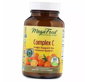 Ежедневная поддержка здоровой иммунной системы, Complex C, Mega Food  60таб (36343036)