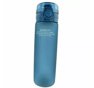 Бутылка для воды Tritan KXN-1157 Casno  650мл Синий