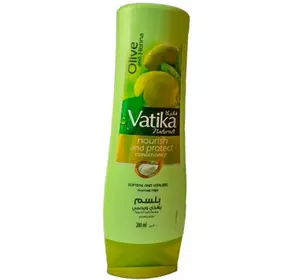 Кондиционер для волос питание и защита, Vatika Olive and Henna Conditioner, Dabur  200мл  (43634030)