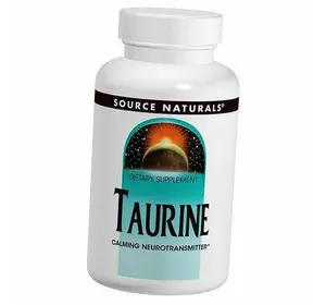 Таурин, Taurine 500, Source Naturals  60таб (27355008)