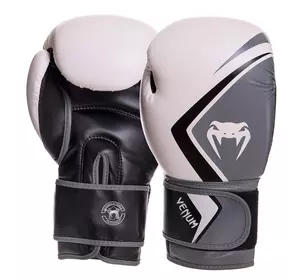 Перчатки боксерские Contender 2.0 03540  Venum  12oz Бело-серый (37470006)
