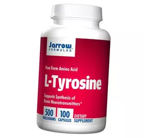 Тирозин, L-Tyrosine 500, Jarrow Formulas  100капс (27345002)