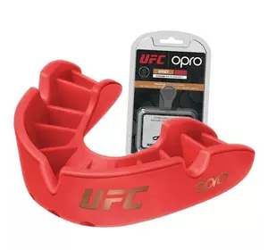 Капа Junior Bronze UFC Opro   Красный (37362018)