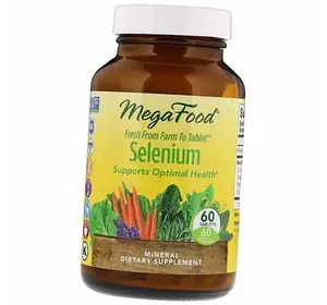 Селен Глицинат, Selenium, Mega Food  60таб (36343042)