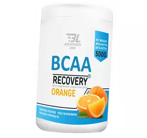 ВСАА для восстановления, BCAA Recovery, Bodyperson Labs  500г Апельсин (28598001)