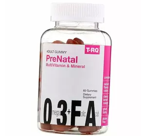 Мультивитамины для беременных с Омега 3, PreNatal MultiVitamin & Mineral, T-RQ  60таб Вишня-лимон-апельсин (36535005)
